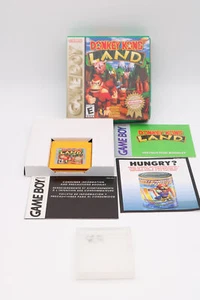Donkey Kong Land Gameboy DMG CIB Ex-NM Box Players Choice - Picture 1 of 8