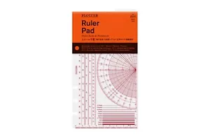 PLOTTER Scala Sottolavello Righello Pad Bibbia Misura 009 PP Resina H6,8 x W3,7 pollici - Foto 1 di 5