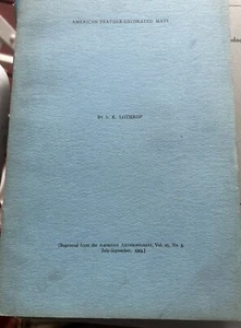 S. K. Lothrop American Feather – Decorated Mats 1923 Illustrated Booklet Pics￼ - Picture 1 of 9