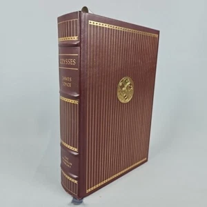 Franklin Library Ulysses James Joyce Limited Edition 100 Greatest Leather 1976 - Imagen 1 de 12