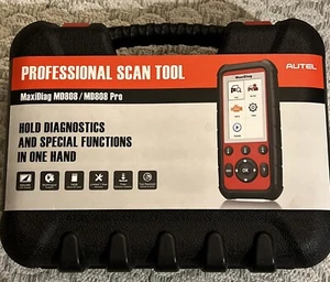 Escáner de diagnóstico automático Autel MaxiDiag MD808 Pro lector de códigos ABS EPB SAS - Imagen 1 de 16