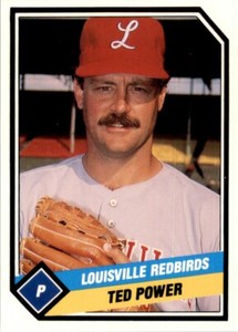 1989 CMC Louisville Red Birds Ted Power Louisville Redbirds #10