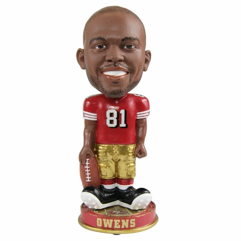 Terrell Owens San Francisco 49ers Knucklehead Big Head Bobblehead NFL Cover