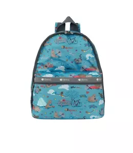 LeSportsac Fantastic Day Basic Backpack Cats, Dogs, Butterflies, Birds & Flowers - Picture 1 of 3