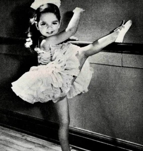 Vintage Photo Reproduction Young Liza Minnelli as a Ballerina Rare 1950s - Picture 1 of 1