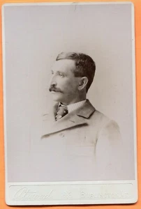 Burlington, VT, Portrait of a Young Man, by Atwood, circa 1890s - Picture 1 of 2