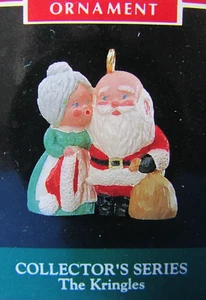 Adorno miniatura Hallmark 1990 The Kringles - Imagen 1 de 7