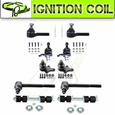 10x Suspension Ball Joint Sway Bar Tie Rod End Kit For 1989-95 Toyota Pickup RWD Foto 1 de 4