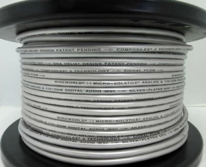 WireWorld Micro Solstice 7 Bulk unterminated Audio Interconnect Cable DIY  - Picture 1 of 2