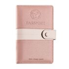 PU Leather Passport Protector Multi-Function Credit ID Card Wallet  Women Men