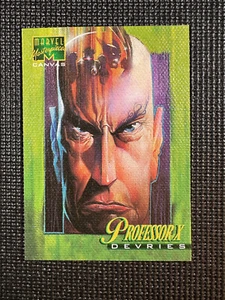 Obras maestras Fleer Marvel 1995 - lienzo - Profesor X - #15 - paquete fresco - Imagen 1 de 2