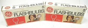 2 Dozen GENERAL ELECTRIC #5 FLASH BULBS 24 Count Vintage NOS - Picture 1 of 3