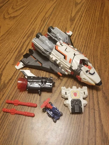 2003 Transformers Armada JETFIRE COMETTOR Complete Accessory Giga Cons Mini Con Cover