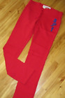Abercrombie Girls L Red Pull On Straight SweatPants Great Preowned Cute!