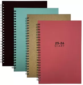 2022-2023 A5 semana para ver diario académico tapa dura espiral estudiante maestro diario - Imagen 1 de 17