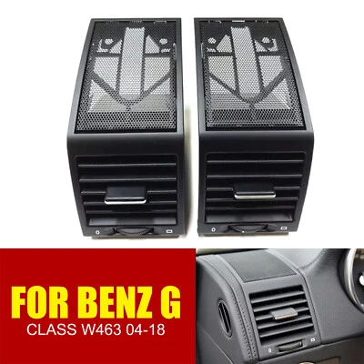 Cubierta de rejilla de altavoz de panel de instrumentos L+R ventilación de aire para 04-18 Benz Clase G W463 Foto 1 de 4