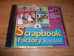 Art Explosion Scrapbook Factory Standard Version 3.0 CD ROM WIN 98/2000/ME/XP - Picture 1 of 5