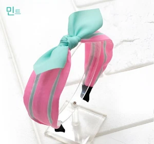Kids Summer Stripe Bandana Headband | Cute Must-Have Hair Accessory - Picture 1 of 11