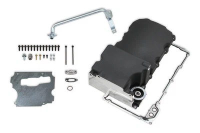 Super Shops LS Retro-fit Oil Pan - Black Finish - Image 1 of 4