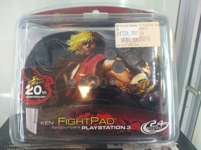 Street Fighter IV 4  Capcom Mad Catz Ken PS3 SFIV Fight pad Controller NEW - Image 1 of 2