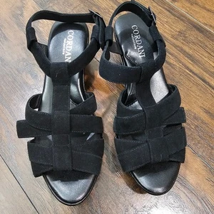 Cordani sandals Size 39 Black Suede - Imagen 1 de 4