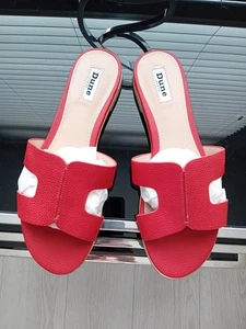 Dune London Woman's Loopers Slider Sandals Size 7 - Picture 1 of 4