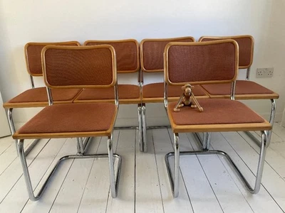 Vintage Dining Chairs x 6 - Image 1 of 4