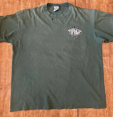 Camiseta Top Dawg Para Hombre XL Vintage Puntada Única Más Buscada Hawaii Años 90 Foto 1 de 4