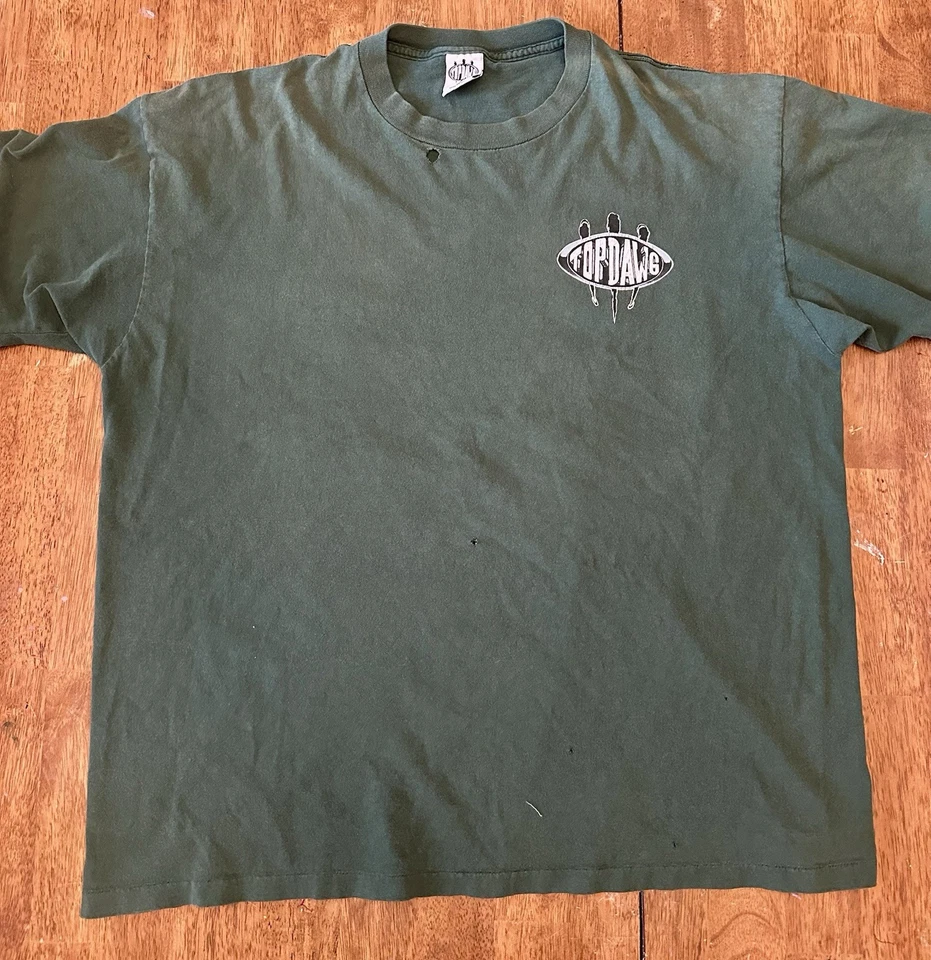 Топ Dawg мужчин XL винтажная футболка одиночный стежок Most Wanted Гавайи 90-х - Изображение 1 из 4