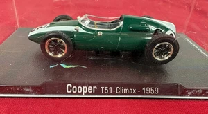 modellino formula 1 cooper t51 climax 1959 f1 miniatura auto corsa storica 1:43 - Picture 1 of 5