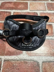 ShawnCo Essential Dog Harness No Pull Pet Vest 3 Side Rings Camo Grey XS - Picture 1 of 2