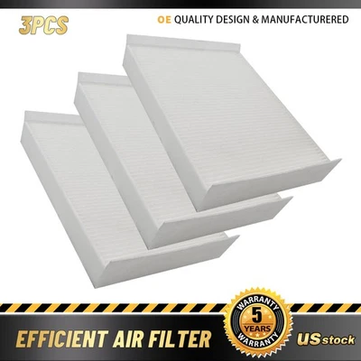 3 угольных воздушных фильтра для салона Mercedes-Benz ML550 GLE550e GLS450 GLE350 GLC300 - Изображение 1 из 4