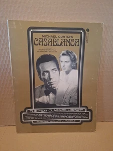Michael Curtizs Casablanca Film Classics Library 1974 Edited by Richard Anobile - Imagen 1 de 2