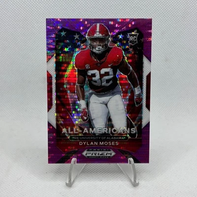 DYLAN MOSES RC 2021 PANINI PRIZM DRAFT Purple PULSAR ROOKIE SP /25 - Image 1 of 3