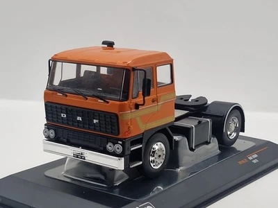 DAF 2800 1975 Arancione IXO TR146 1:43 Trattore Camion Die Cast - Immagine 1 di 4