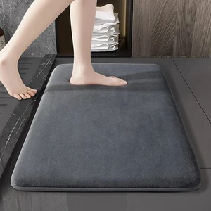 Rugs, Ultra Absorbent & Non-Slip Memory Foam, Machine Washable, Soft Velvet B... - Picture 1 of 8