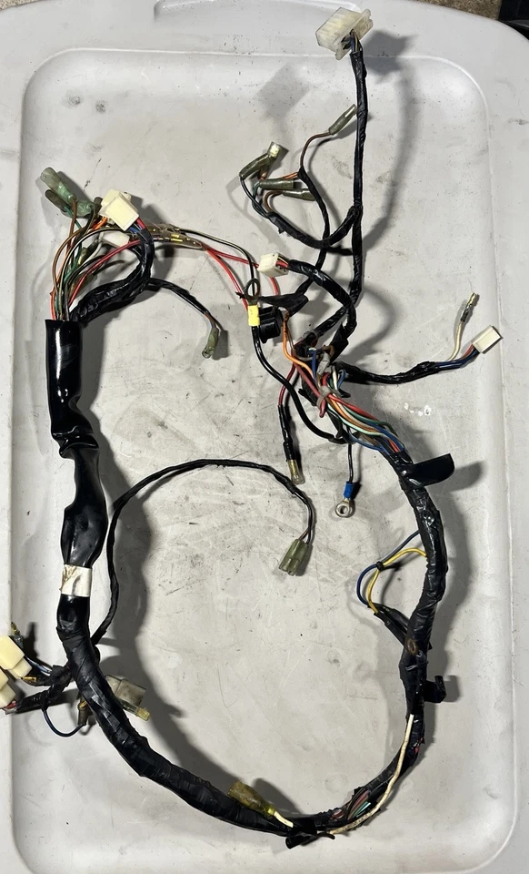 Kawasaki KZ400 D S 1976 74-83 modelos OEM arnés de cables telar probado Foto 1 de 4