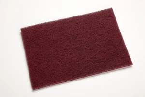3M 05303 Scotch-Brite Hand Pad 7447, 155 mm x 225 mm, A VFN Maroon 20er Pack - Bild 1 von 1