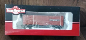InterMountain HO ART Red Refrigerator Car WILSON Car #2140 Displayed  - Picture 1 of 4