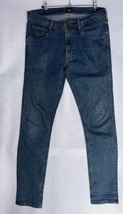 Lee Herren Jeans Luke Slim Tapered Fit Blue Wash W32 L34 L719NLWL Blau - Bild 1 von 8