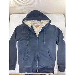 Outdoor Life Herren Kapuzenpullover Full Zip schwarz Sherpa gefüttert - Bild 1 von 7