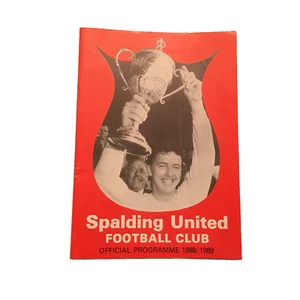 SPALDING UNITED V GRANTHAM TOWN - UNDATED - 1988 - 1989 SEASON - Picture 1 of 1