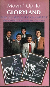 GOLD CITY QUARTET...."MOVIN' UP TO GLORYLAND".....RARE OOP HTF GOSPEL VHS - Picture 1 of 3