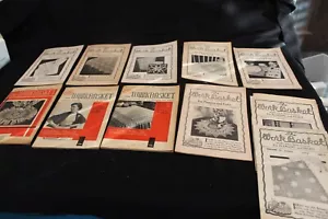 Vintage The Workbasket Home Arts Magazine Lot Of 10 Issues 1948-1962 - Picture 1 of 5