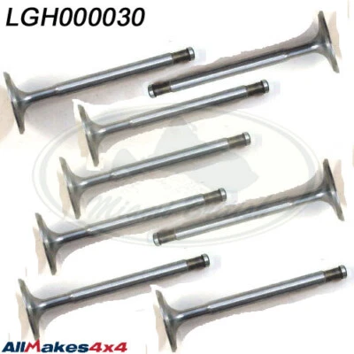 JUEGO DE VÁLVULAS DE ENTRADA DE MOTOR LAND ROVER x8 RANGO DE DESCUBRIMIENTO P38 LGH000030 TODOM Foto 1 de 2