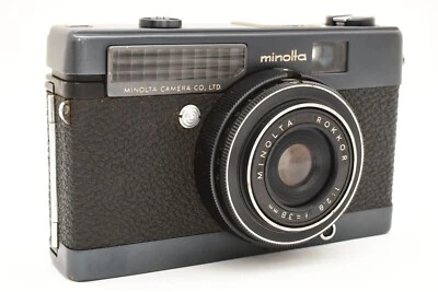 🚀🎁RARE!《EXC+5》Minolta Minoltina-P Black 35mm Film Camera From JAPAN✈✈✈✈ - Image 1 of 4