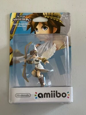 Nintendo Amiibo Pit Super Smash Bros. Collection Kid Icarus New 2014 EU #17 - Image 1 of 4