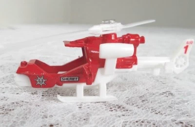 1985 MatchBox Sheriff Mission Helicopter Diecast Excellent Condition Scale: 1:80 - Image 1 of 4