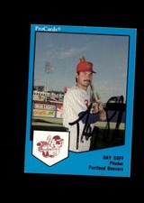 Ray Soff Portland Beavers 1989 ProCards authentic autographed card