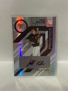 2005 Donruss Elite #200 Jeff Miller AU/500 RC